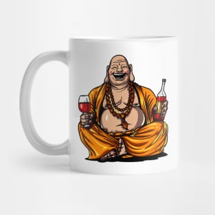 Buddha Drinking Wine Mug